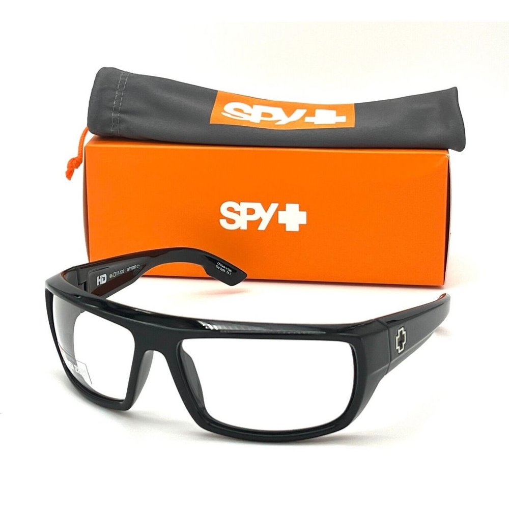 SPY BOUNTY ANSI RX  Black / HD Clear  65mm Sunglasses